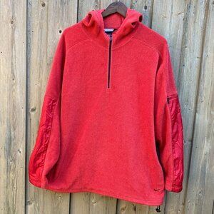 Vintage Nike Fleece Half Zip Sweater Large